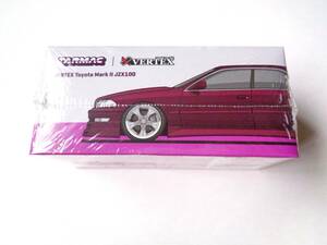 TARMAC　ターマック　1/64　VERTEX Toyota MarkⅡ JZX100　Purple Metallic　トヨタ　マークⅡ　パープルメタリック　④