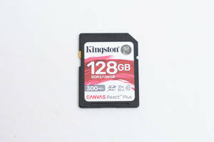 #102a Kingston キングストン SDカード 128GB 300MB/s SDXC V90 U3 clas10 4K