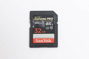 #127 SanDisk サンディスク 32GB SDカード Extreme PRO UHS-Ⅱ uhs-ii U3 300MB/s Extreme PRO