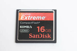 #130e SanDisk サンディスク Extreme 16GB CFカード コンパクトフラッシュ 60MB/s UDMA