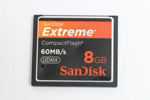 #120c SanDisk SanDisk Extreme 8GB CF card CompactFlash 60MB/s UDMA