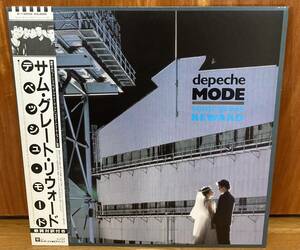 ディペッシュ・モード some great reward depeche mode アナログ レコード 帯 ライナー