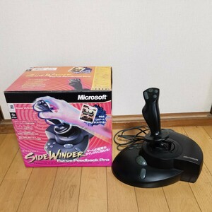 Microsoft SideWinder マイクロソフト　サイドワインダー　Force Feedback Pro フォース フィードバック プロ