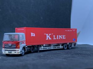 1 jpy ~ trailer collection 1 001 saec Profia + dry 40ft container ( Japan high speed transportation Kawasaki . boat ) Tommy Tec ⑤