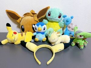 ポケモン　ぬいぐるみ　グッズ　まとめ売り　8点