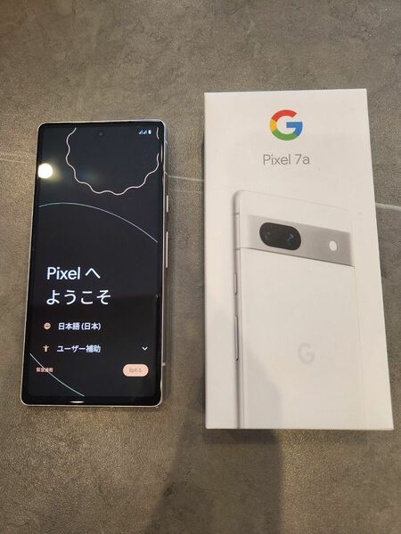 Google Pixel7a　 ホワイト SIMフリー