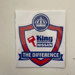 KING NISSAN ハワイ キング ニッサン 日産 ステッカー ウィンドワード カイルア ディーラー IN4MATION 808ALLDAY USDM HDM