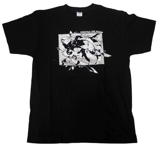 新品 ペルソナ5 ザ・ロイヤル アートTシャツ 限定版 特典 ストレートフラッシュエディション