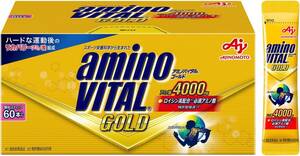 味の素 アミノバイタル GOLD グレープフルーツ味 60本入箱 アミノ酸 4000mg BCAA EAA コンディショニング
