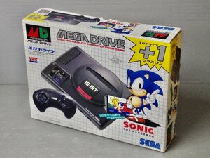 1 jpy ~! operation verification ending l Mega Drive body * box attaching HAA-2501(* soft [ Sonic * The * Hedgehog ] lack of )* Sega SEGA