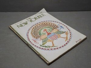 【洋書/雑誌】THE NEW YORKER ザ・ニューヨーカー 1962年11/24◆情報誌/ルポ/批評/エッセイ/コラム/小説/広告/スポーツ/アート