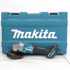 makita マキタ 40Vmax対応 125mm 充電式ディスクグラインダ スライドスイッチ 本体のみ GA002G 中古