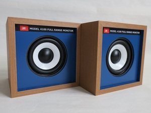 * Cube JR speaker *3 -inch full range wood grain height sound quality original work 