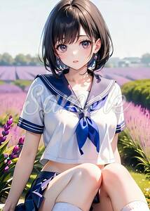 Vol,14830【高画質】A4サイズ アートポスター グラビア イラスト コスプレ モデル セクシー かわいい 美人 美少女 美女 アニメ ACG