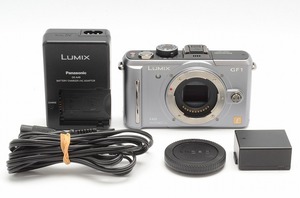 【 美品 】パナソニック Panasonic LUMIX DMC-GF1 ミラーレス一眼カメラ ★★T146