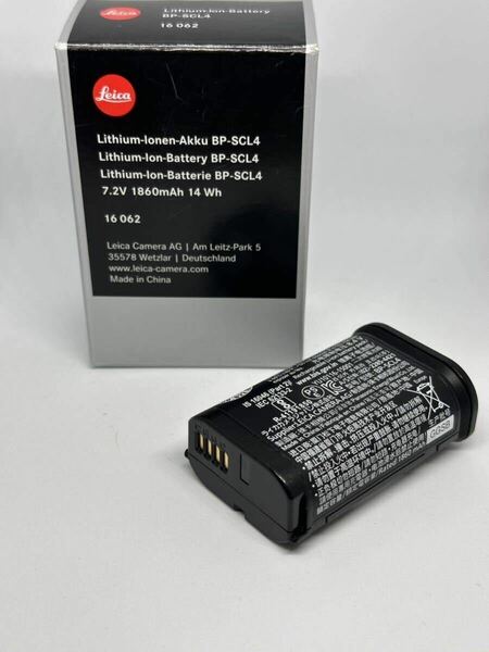 Leica (ライカ) ライカSL (Typ601) 用リチウムイオンバッテリー BP-SCL4 16062