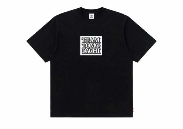 black eye patch チーム友達 XL ラベル ロゴ tシャツ