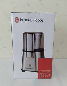  new goods unopened russell ho bzRussell Hobbs coffee grinder 7660JP silver electric Mill 