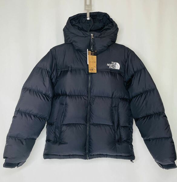 【未使用タグ付】サイズM THE NORTH FACE(ザノースフェイス)ダウン ジャケット ヌプシフーディー メンズ 撥水 静電ケア 防寒 保温 ND92331