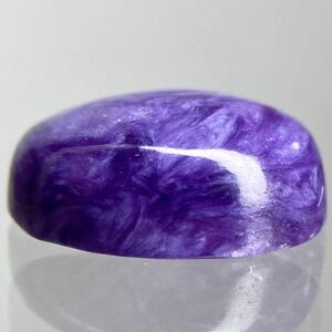 ◆天然チャロアイト5.040ct◆j 約12.2×10.3mmソーティング付 ルース 裸石 宝石 ジュエリー charoite 