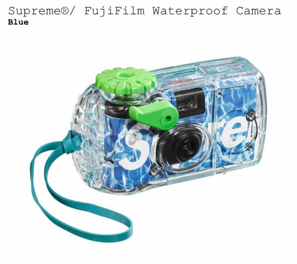 Supreme Fujifilm Waterproof Camera "Blue"