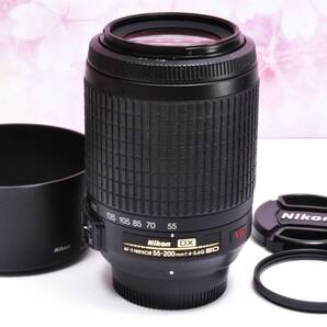★手振れ補正★Nikon AF-S 55-200mm VR★人気の望遠レンズ