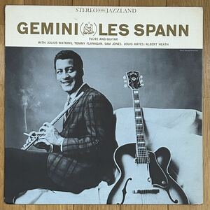 【DGあり！高音質！】USオリジナル盤 Stereo Gemini / Les Spann Jazzland JLP 935S 青ラベル 超音波洗浄済 Tommy Flanagan 