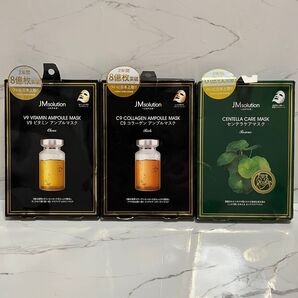 JM solution フェイスパック 3種類セット 計15シート