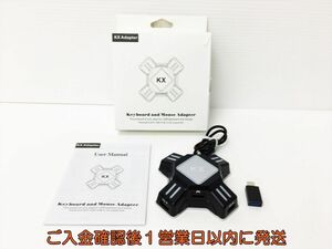 【1円】KX Adapter キーボード＆マウス アダプター 動作確認済 箱傷みあり J06-194rm/F3