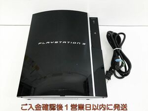 【1円】PS3 本体 60GB ブラック SONY PlayStation3 CECHA00 初期化/動作確認済 プレステ3 G05-456kk/G4