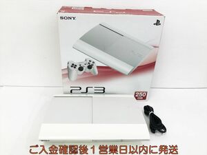 【1円】PS3 本体/箱 セット 250GB ホワイト SONY PlayStation3 CECH-4000B 初期化/動作確認済 プレステ3 G05-454kk/G4