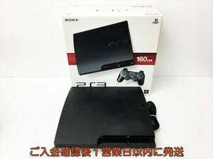 【1円】PS3 本体/箱 セット 160GB ブラック SONY Playstation3 CECH-3000A 初期化済/動作確認済 プレステ3 J09-408rm/G4