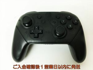 [1 jpy ] nintendo original Nintendo Switch Pro controller black HAC-013 Nintendo switch operation verification settled J04-840rm/F3