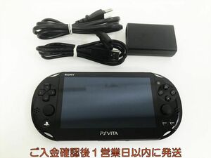 【1円】PSVITA 本体 ブラック SONY PlayStation Vita PCH-2000 初期化/動作確認済 ACアダプター付き G07-564kk/F3