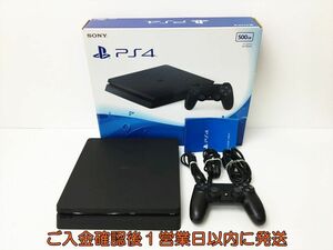 [1 jpy ]PS4 body set 500GB black SONY Playstation4 CUH-2000A operation verification settled PlayStation 4 box scratch equipped J09-405rm/G4