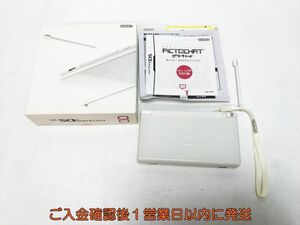 [1 jpy ] Nintendo DSLite body white nintendo USG-001 not yet inspection goods Junk DS Lite K05-572yk/F3