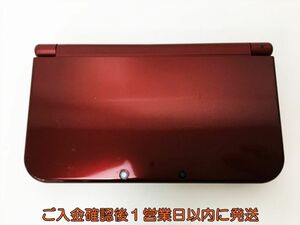 【1円】Newニンテンドー3DSLL 本体 レッド RED-001 任天堂 動作確認済 3DS LL J04-851rm/F3