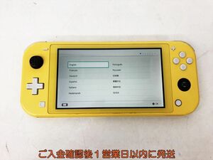 【1円】任天堂 Nintendo Switch Lite 本体 イエロー ニンテンドースイッチライト 初期化済 未検品ジャンク EC44-492jy/F3