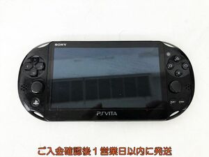 【1円】PSVITA 本体 ブラック 新型 SONY PlayStation VITA PCH-2000 未検品ジャンク EC44-493jy/F3
