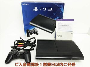 [1 иен ]PS3 корпус комплект 500GB черный SONY PlayStation3 CECH-4300C первый период ./ рабочее состояние подтверждено PlayStation 3 K01-491sy/G4