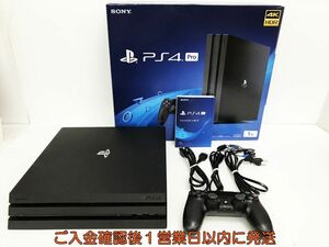 【1円】PS4Pro 本体 1TB ブラック SONY PlayStation4 CUH-7200B 初期化/動作確認済 プレステ4 M05-327sy/G4
