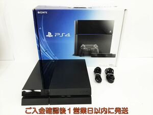 【1円】PS4 本体 500GB ブラック SONY PlayStation4 CUH-1000A 初期化/動作確認済 プレステ4 FW9.00 M05-330sy/G4