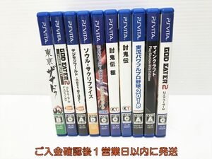 [1 jpy ]PSVITA Tokyo Xanadu ... game soft set sale not yet inspection goods Junk F09-774yk/F3