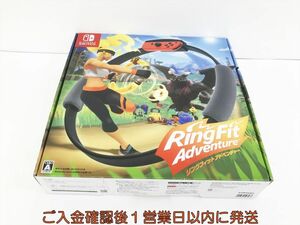 【1円】任天堂 Switch ソフト リングフィットアドベンチャー リングコン/レッグバンド/箱 セット スイッチ G03-401kk/G4