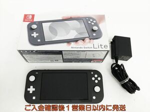 [1 jpy ] nintendo Nintendo Switch Lite body set gray Nintendo switch light the first period ./ operation verification settled L03-698sy/F3