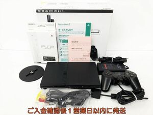 【1円】PS2 本体 セット 薄型 ブラック SONY PlayStation2 SCPH-70000 未検品ジャンク プレステ2 スタンド DC09-973jy/G4