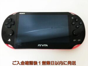 【1円】PSVITA 本体 ピンク/ブラック PCH-2000 SONY Playstation Vita 未検品ジャンク EC44-551rm/F3