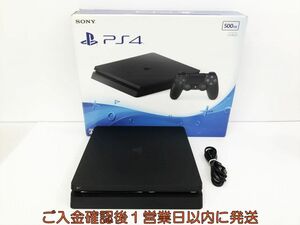 【1円】PS4 本体/箱 セット 500GB ブラック SONY PlayStation4 CUH-2000A 初期化/動作確認済 プレステ4 G06-026kk/G4