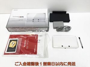 [1 jpy ] Nintendo 3DS body set white nintendo CTR-001 the first period ./ operation verification settled K09-663yk/G4