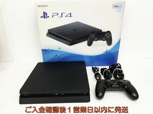 【1円】PS4 本体 セット 500GB ブラック SONY PlayStation4 CUH-2000A 初期化/動作確認済 プレステ4 FW7.50 K05-611sy/G4
